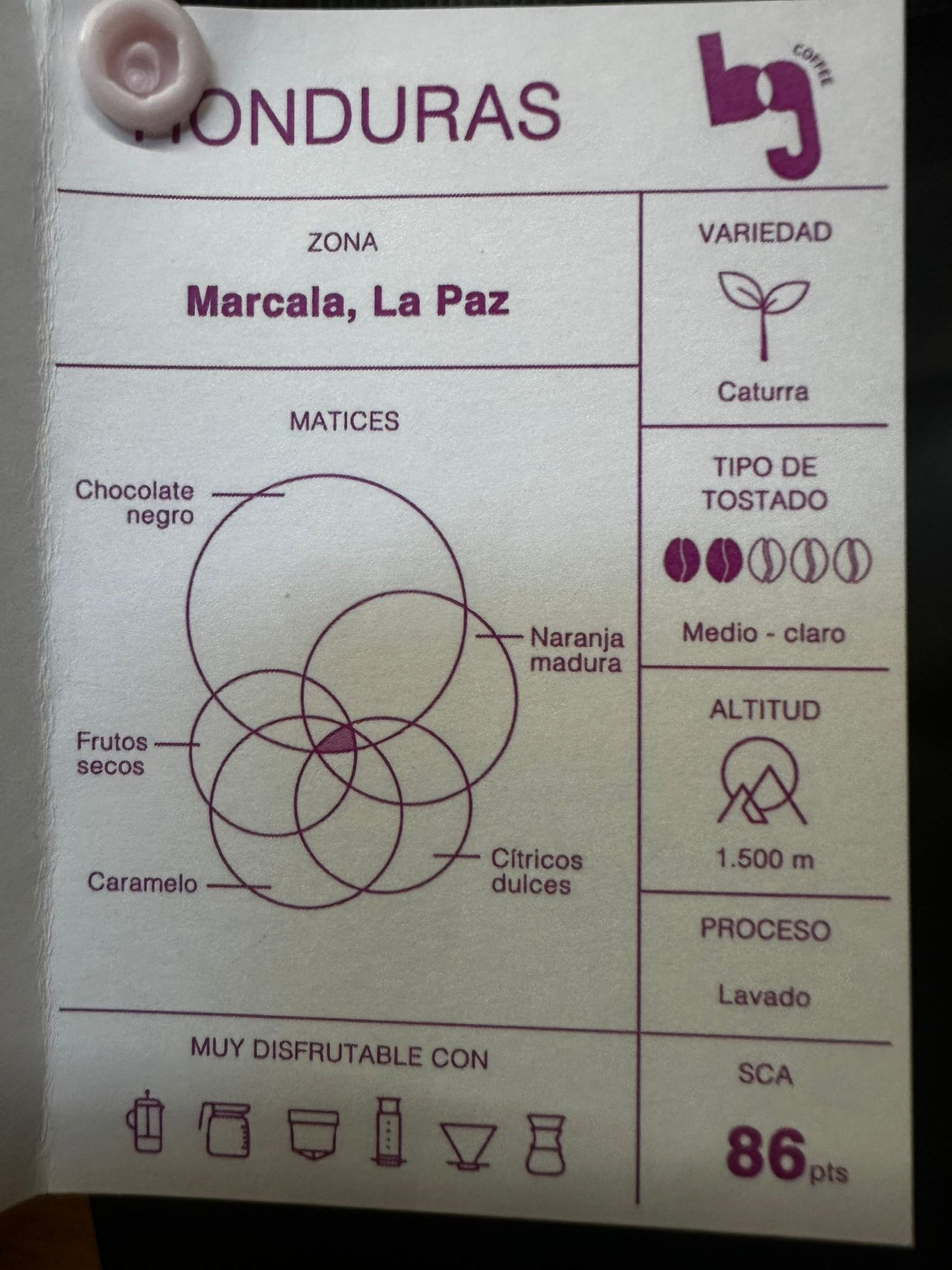 CAFÉ HONDURAS