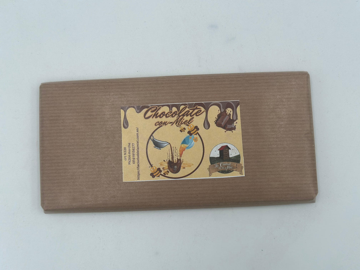 Chocolate Negro con Miel (125g) – Cacao 70%