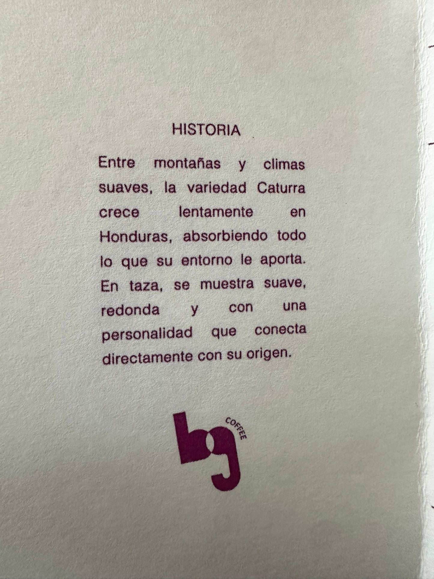 CAFÉ HONDURAS