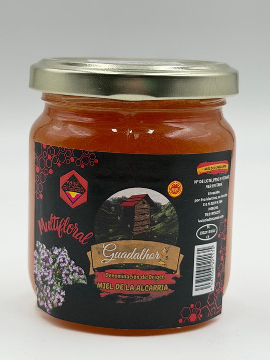 Miel Multifloral D.O. Alcarria (250g) – Formato Cilíndrico