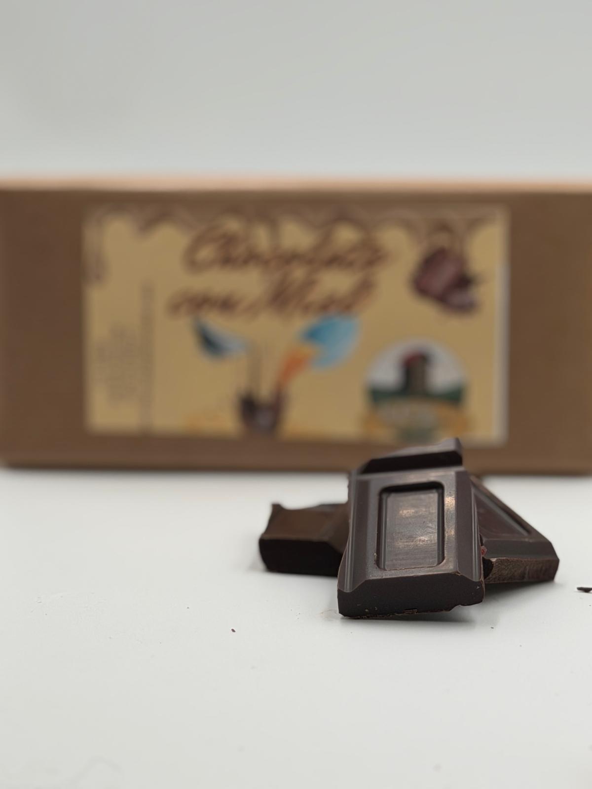 Chocolate Negro con Miel (125g) – Cacao 70%