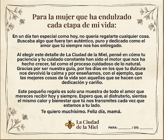LOTE MIEL DÍA DE LA MADRE- EDICIÓN LIMITADA