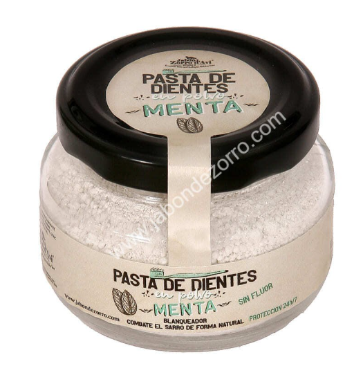 PASTA DE DIENTES EN POLVO - MENTA